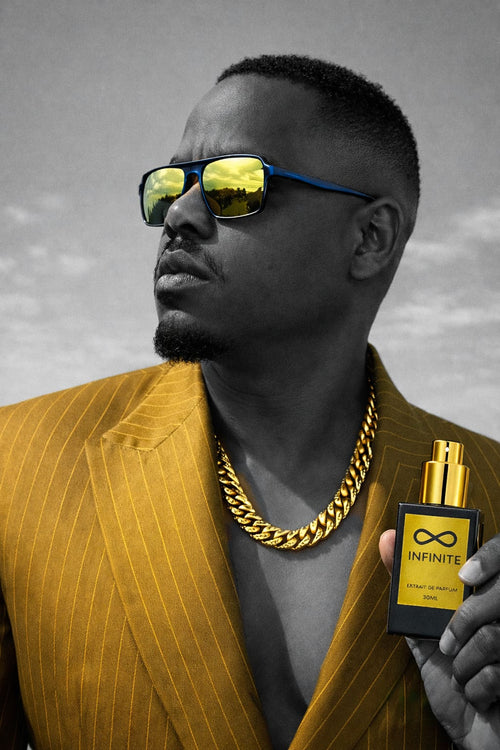 Bold long lasting men’s perfume oil bottle